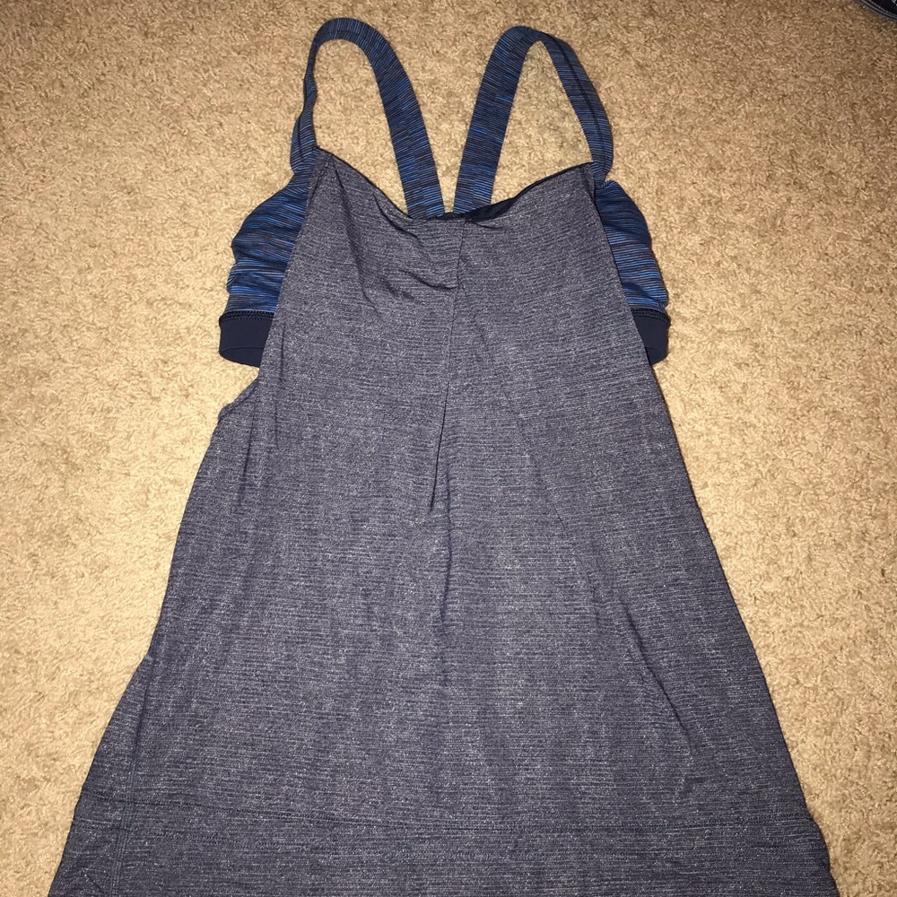 Lululemon tank top with built in sports bra